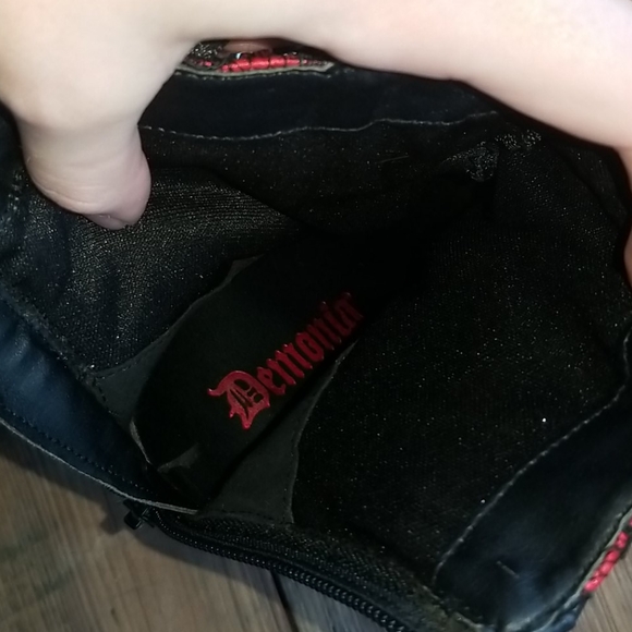 Demonia "Crypto-51" boots womens size 7.5/8 - Picture 3 of 6